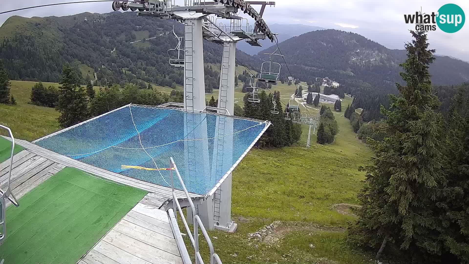 Web kamera Sorica Skijalište – Soriška Planina – Vrh Lajnar