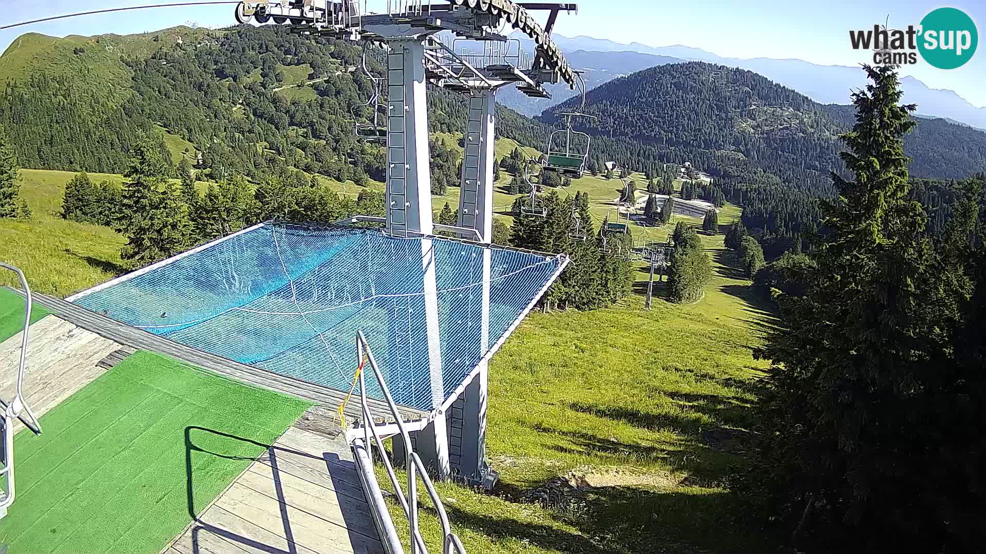 Live cam Sorica Skigebiet Krvavec – Soriška Planina – Vrh Lajnar