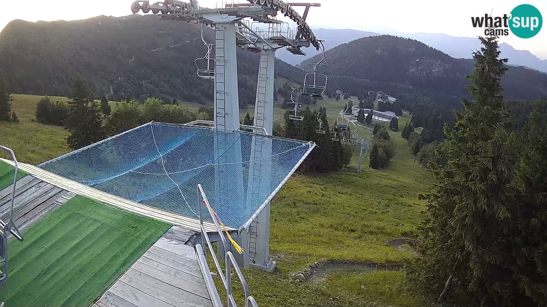 Web kamera Sorica Skijalište – Soriška Planina – Vrh Lajnar