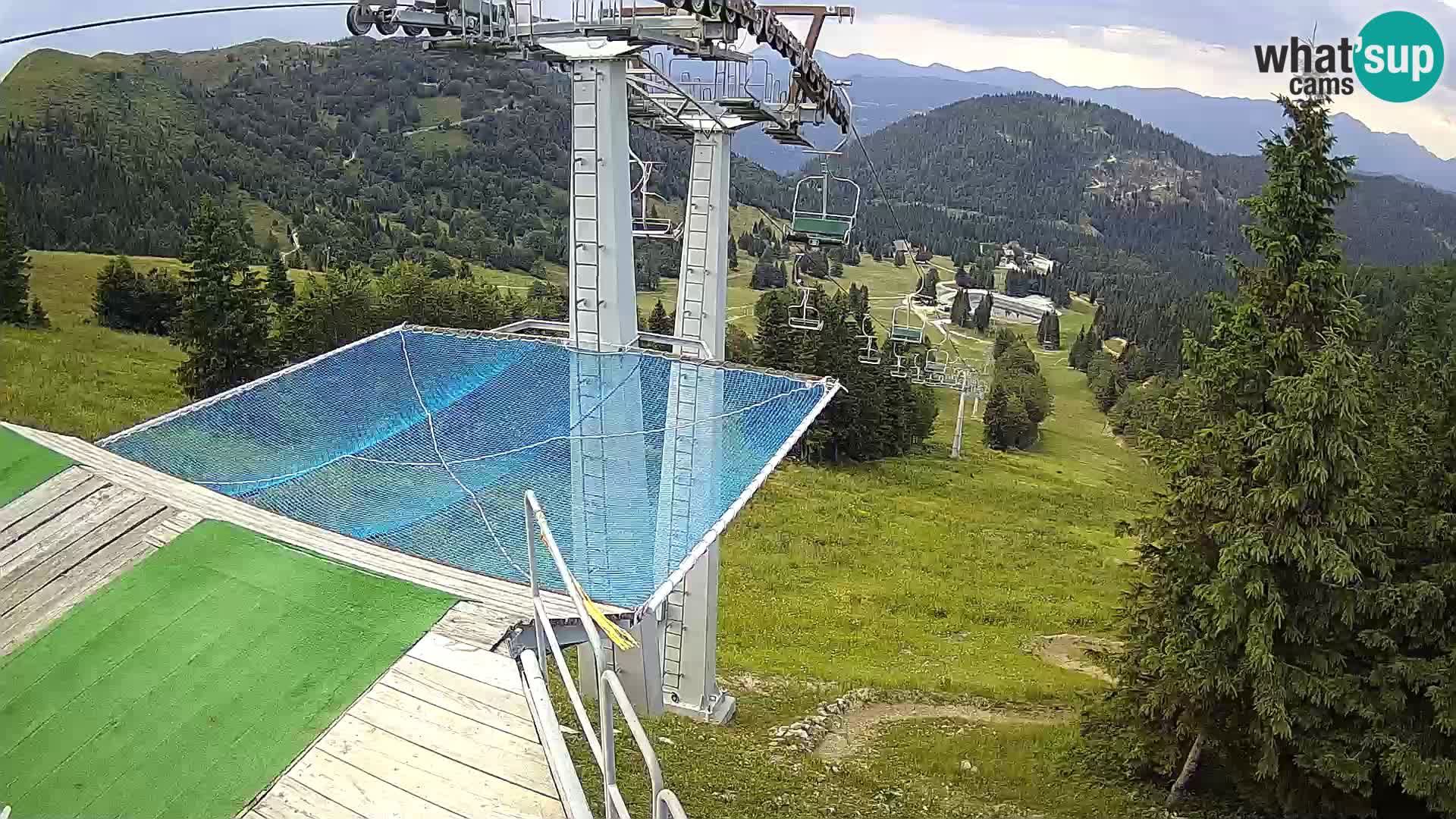 Webcam Sorica Stazione sciistica – Soriška Planina – Cima Lajnar