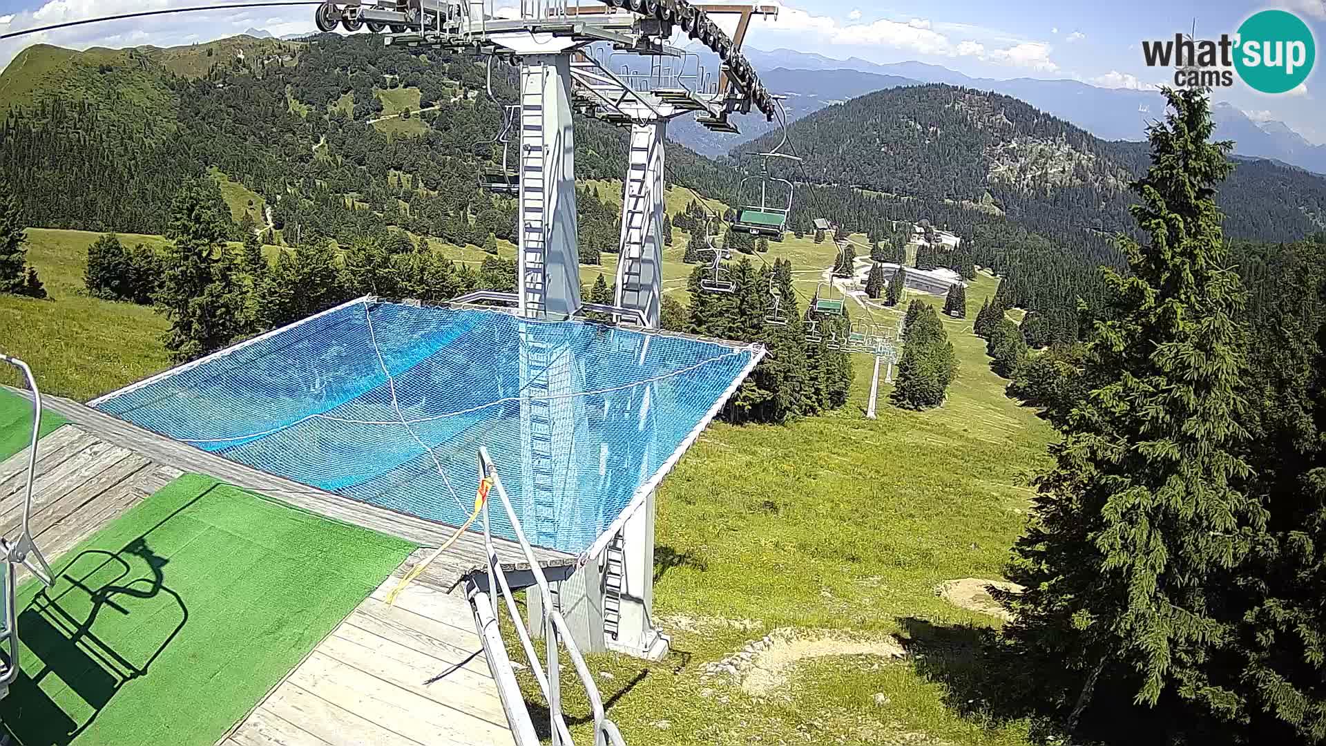 Web kamera Sorica Skijalište – Soriška Planina – Vrh Lajnar