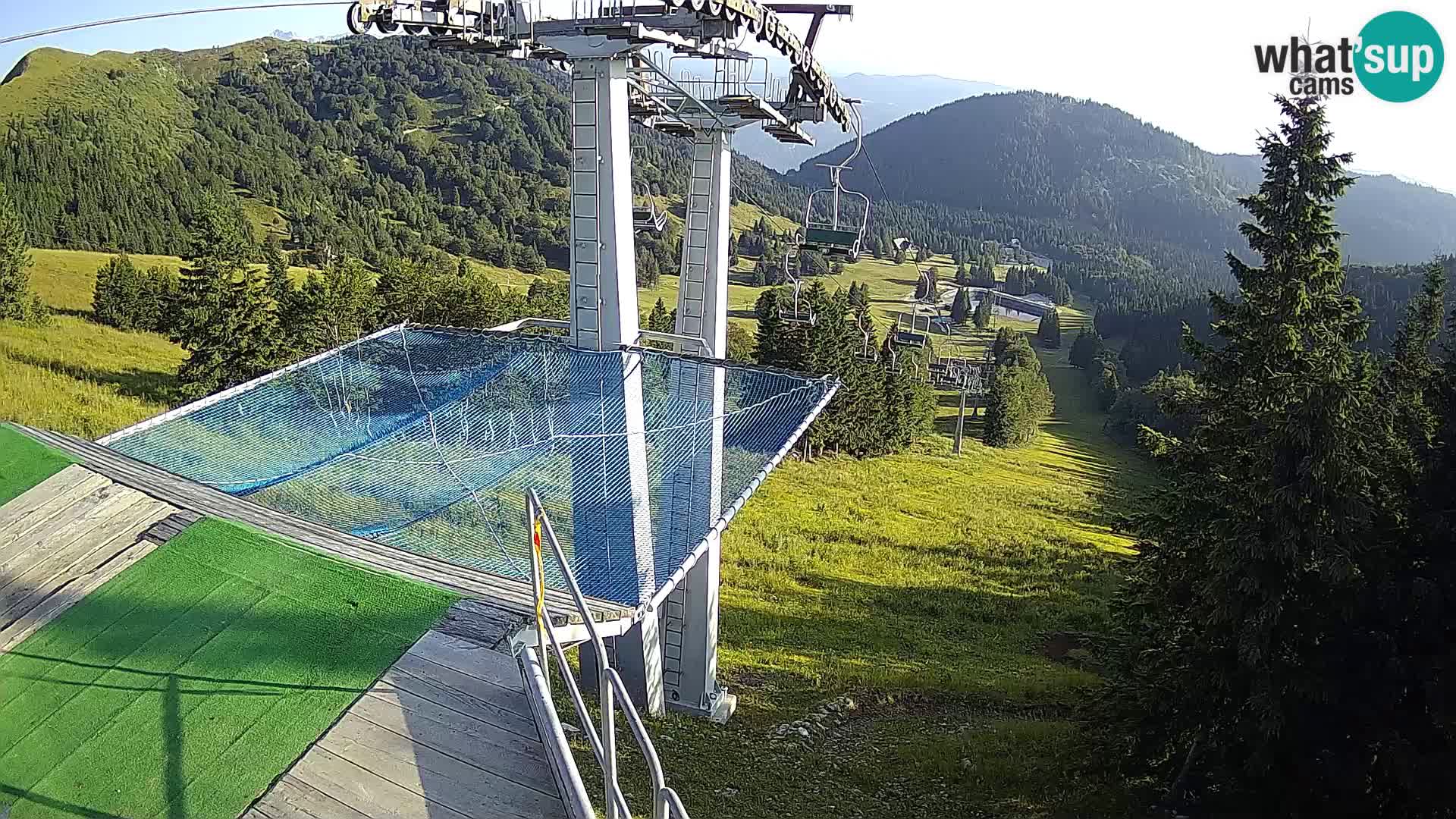 Web kamera Sorica Skijalište – Soriška Planina – Vrh Lajnar