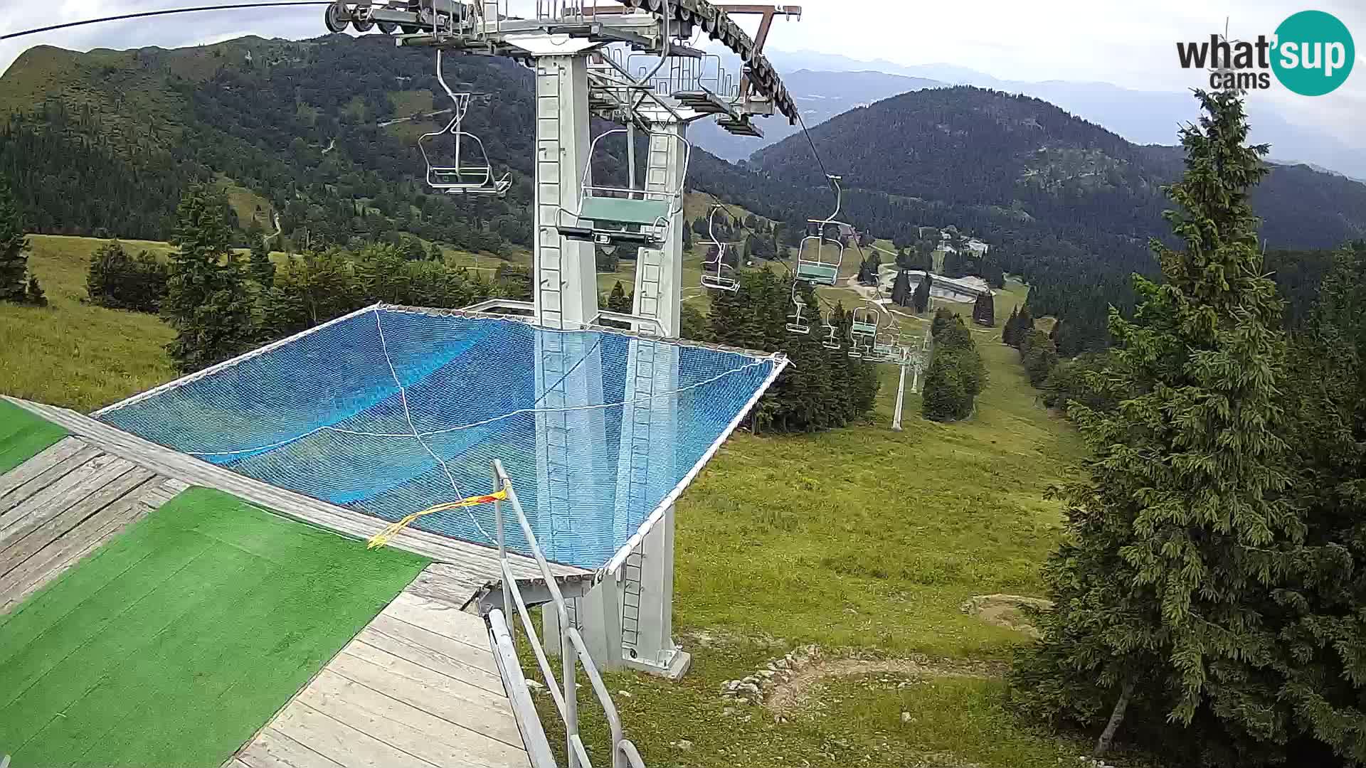 Web kamera Sorica Skijalište – Soriška Planina – Vrh Lajnar