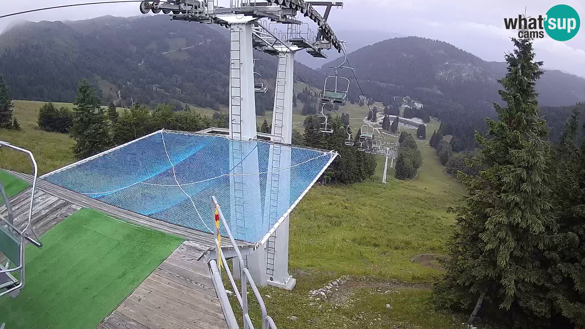 Web kamera Sorica Skijalište – Soriška Planina – Vrh Lajnar