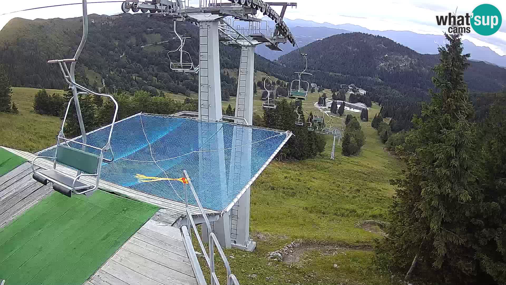Web kamera Sorica Skijalište – Soriška Planina – Vrh Lajnar
