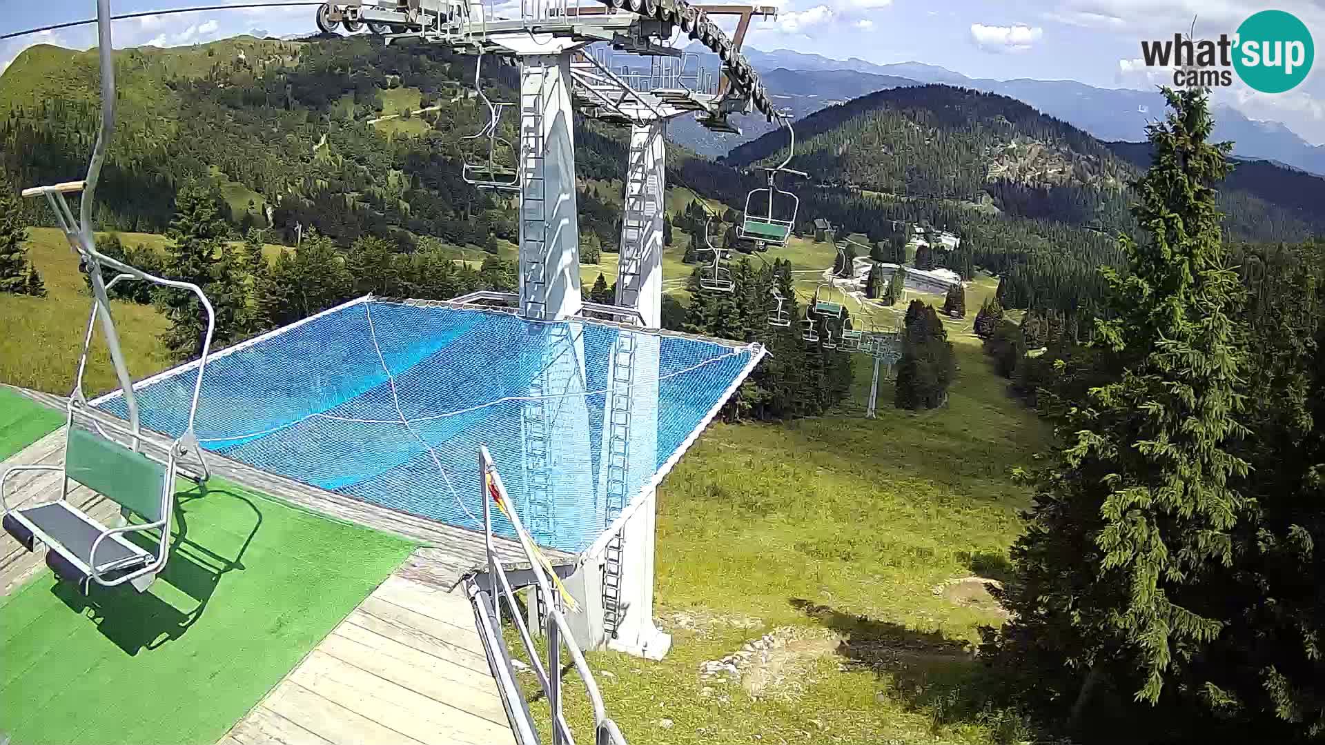 Web kamera Sorica Skijalište – Soriška Planina – Vrh Lajnar