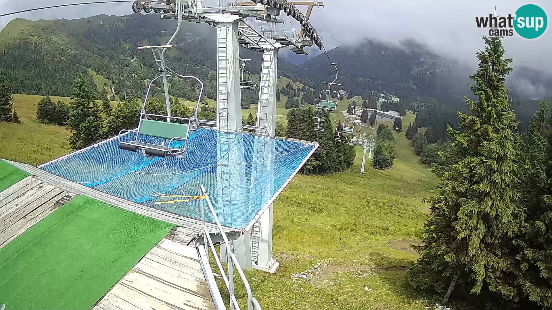Web kamera Sorica Skijalište – Soriška Planina – Vrh Lajnar