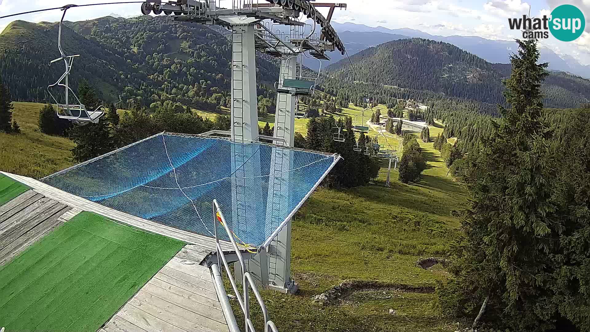 Web kamera Sorica Skijalište – Soriška Planina – Vrh Lajnar