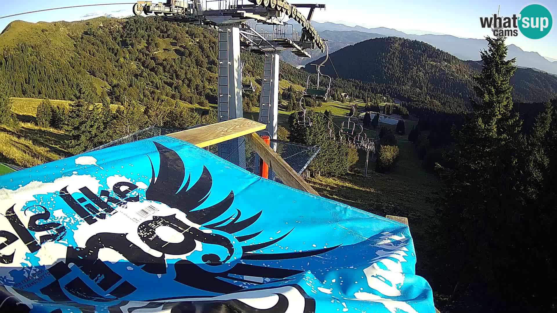 Live cam Sorica Skigebiet Krvavec – Soriška Planina – Vrh Lajnar