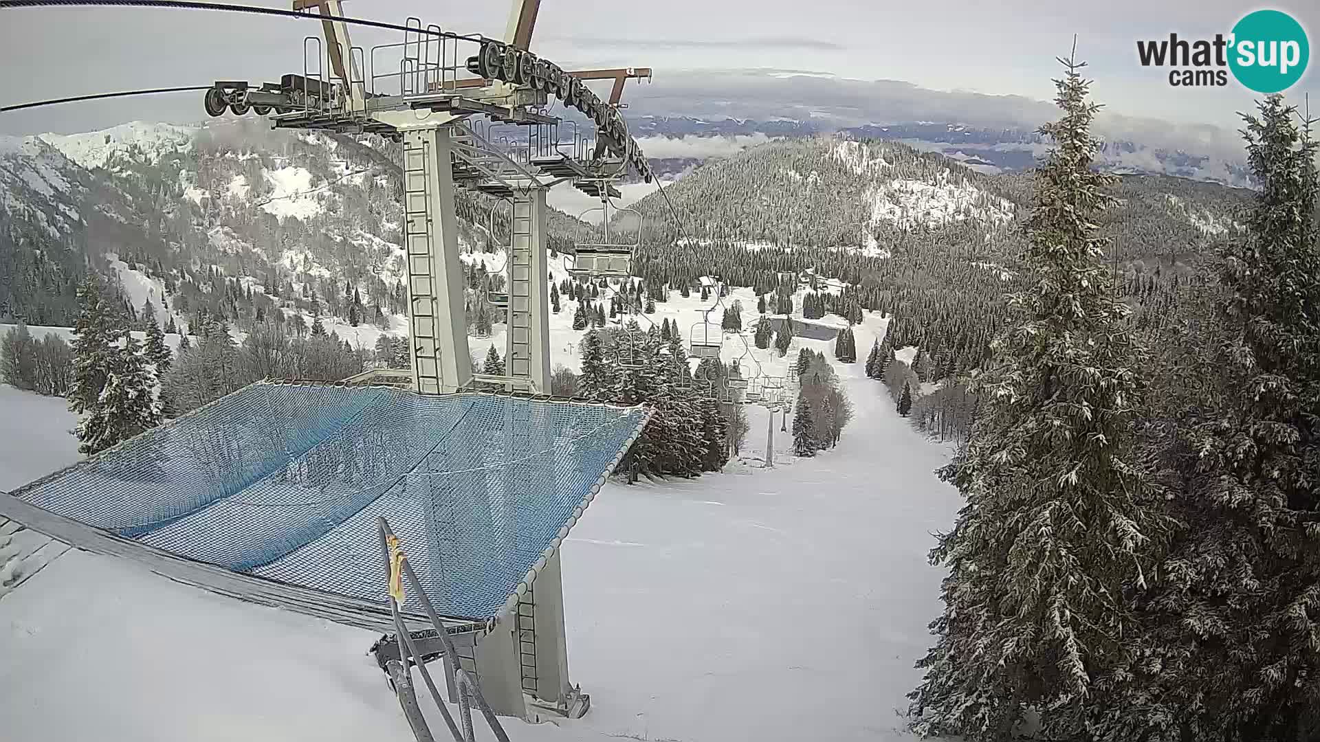 Livecam Sorica Ski resort – Soriška Planina – Vrh Lajnar