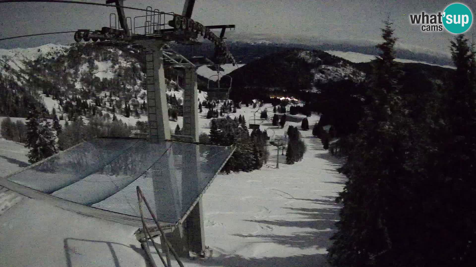 Webcam Sorica Stazione sciistica – Soriška Planina – Cima Lajnar