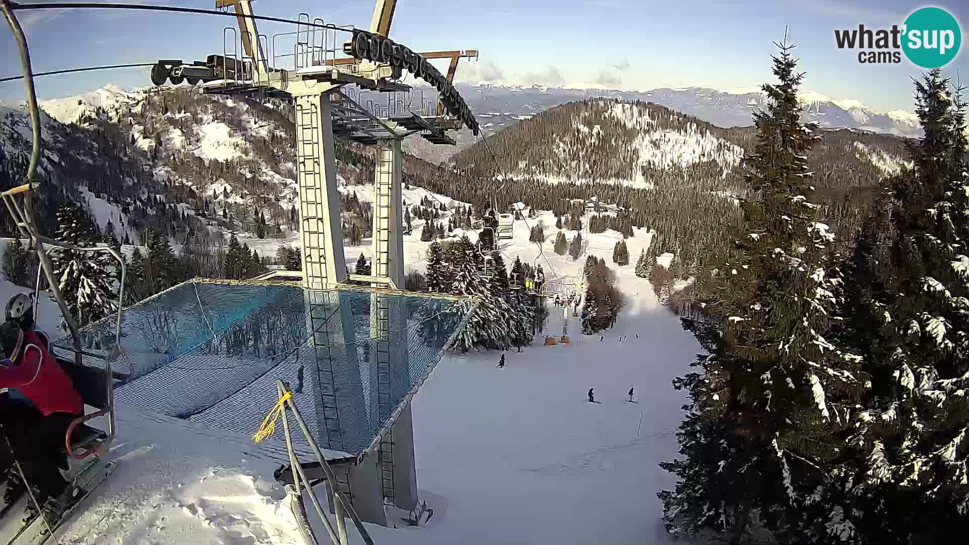 Webcam Sorica Stazione sciistica – Soriška Planina – Cima Lajnar