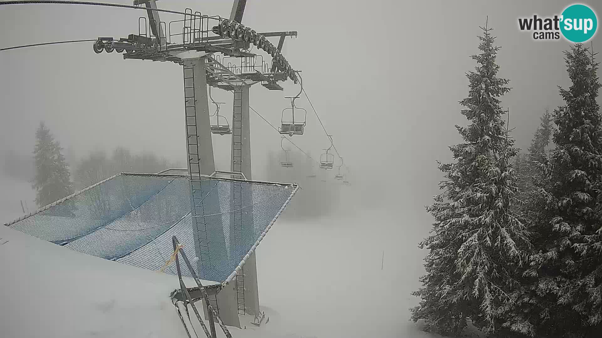 Web kamera Sorica Skijalište – Soriška Planina – Vrh Lajnar