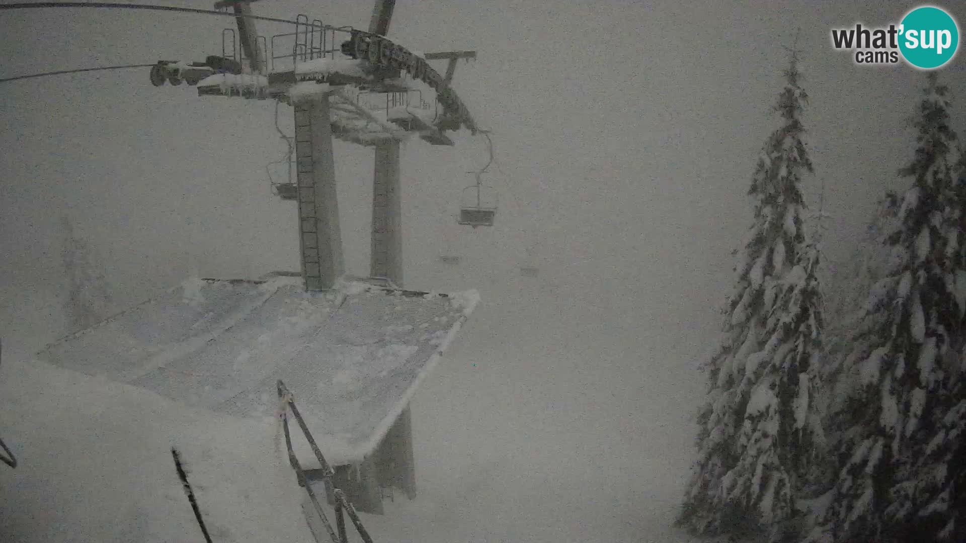 Web kamera Sorica Skijalište – Soriška Planina – Vrh Lajnar