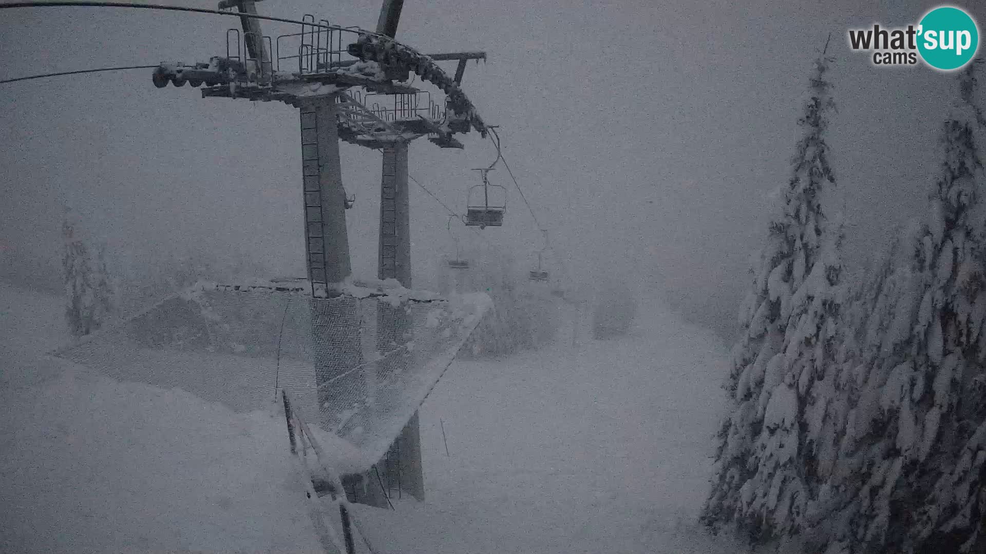Web kamera Sorica Skijalište – Soriška Planina – Vrh Lajnar