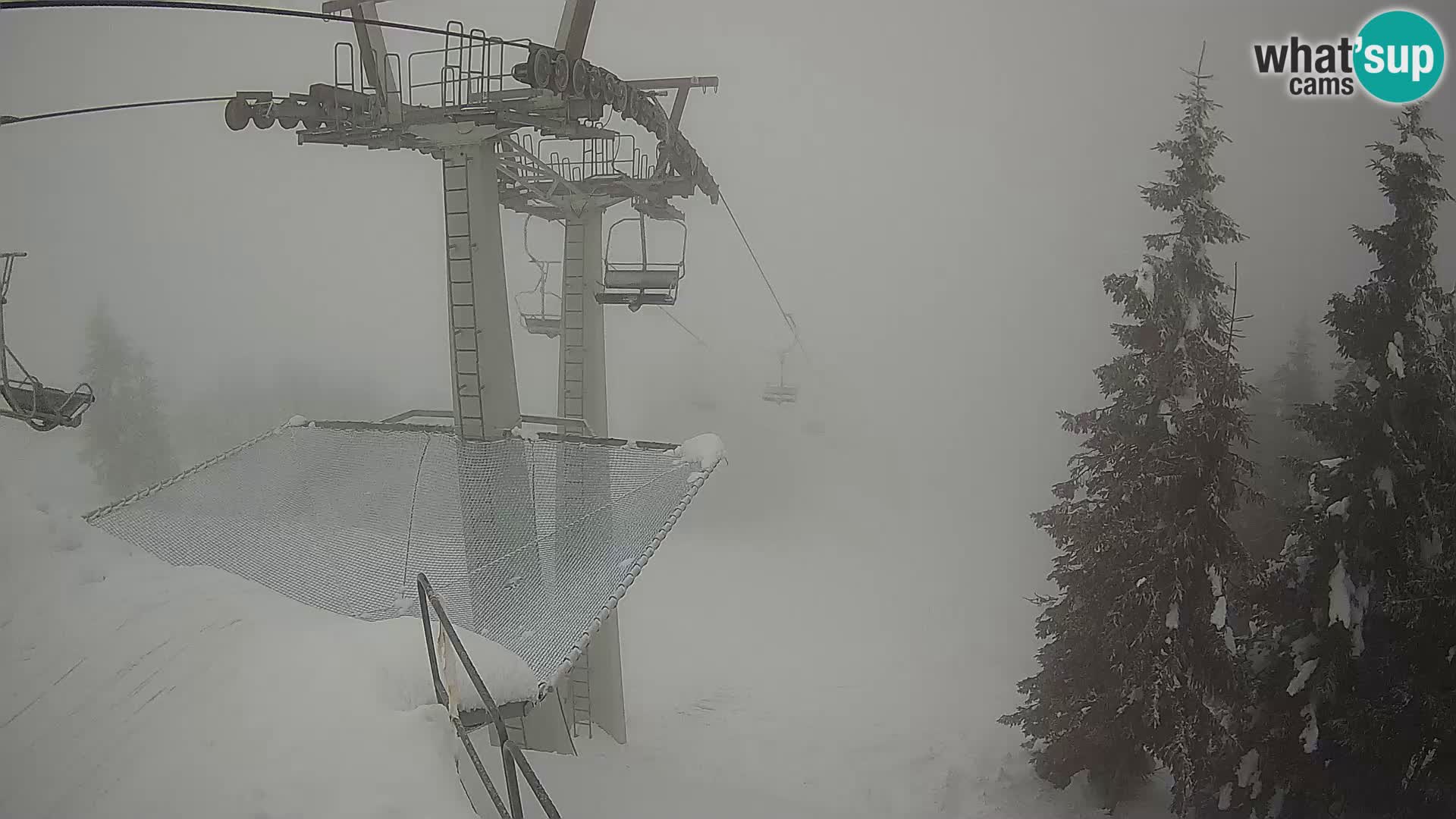 Live cam Sorica Skigebiet Krvavec – Soriška Planina – Vrh Lajnar