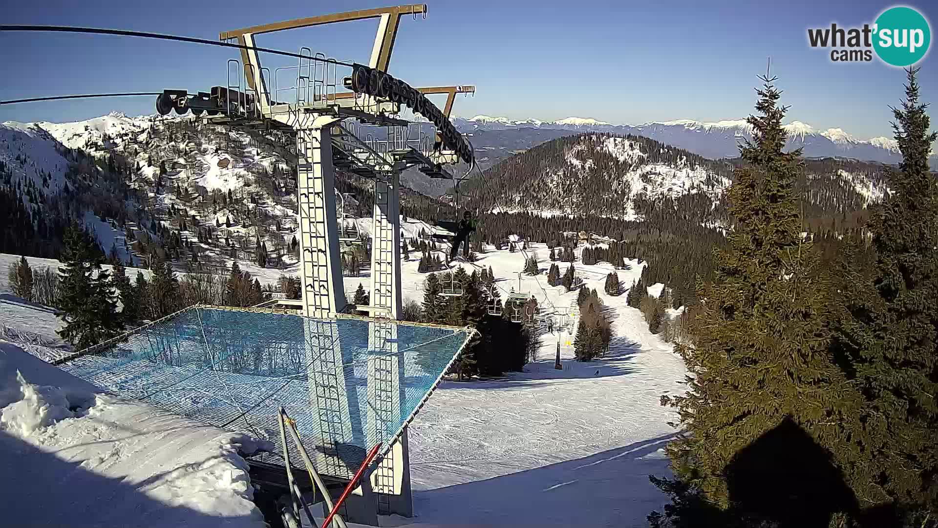 Webcam Sorica Stazione sciistica – Soriška Planina – Cima Lajnar