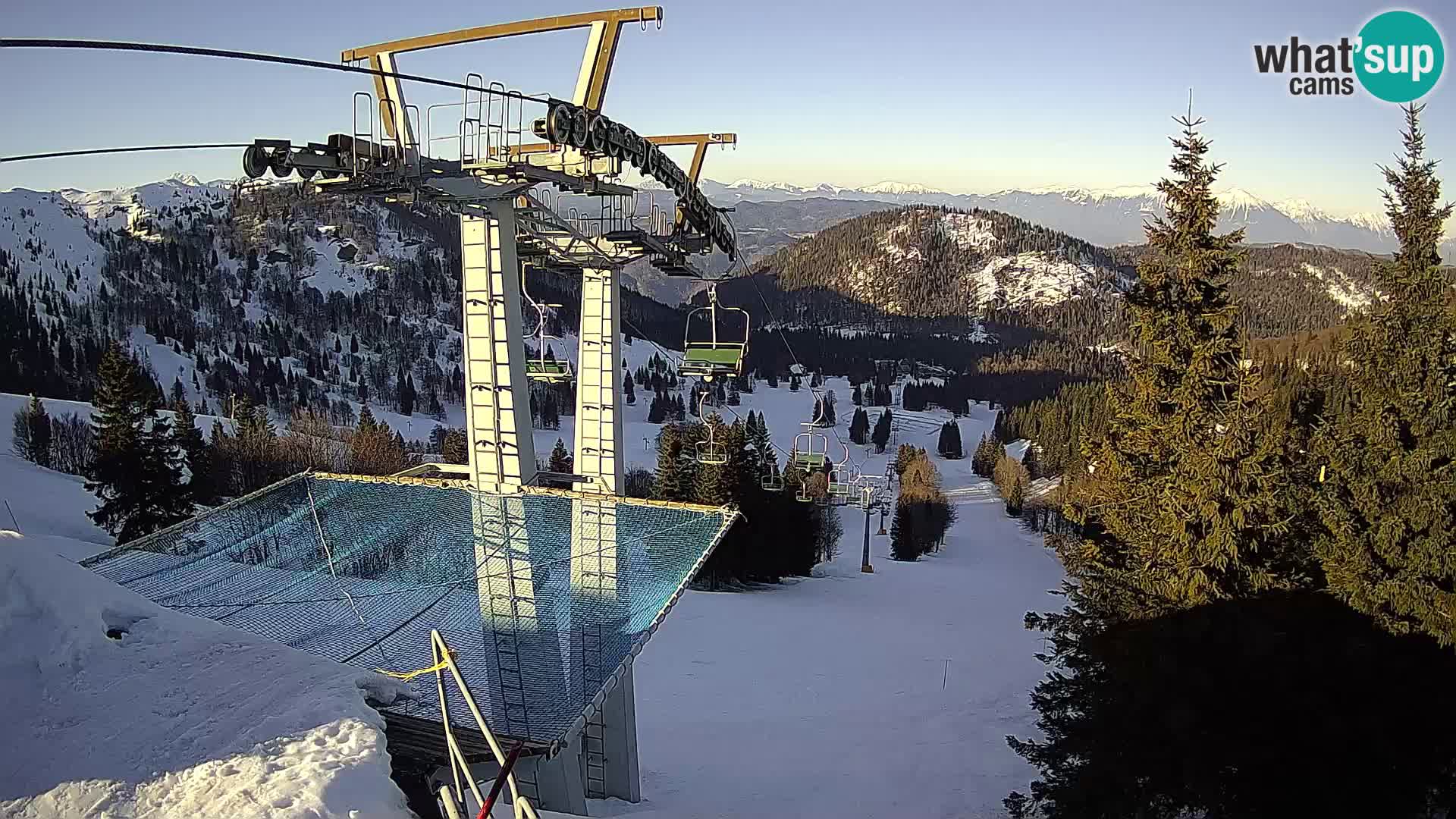 Camera en vivo Sorica Estacion esqui – Soriška Planina – Vrh Lajnar