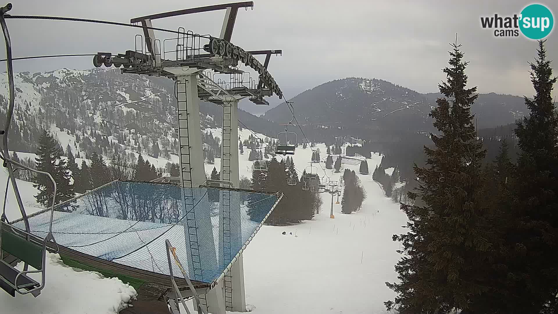 Livecam Sorica Ski resort – Soriška Planina – Vrh Lajnar