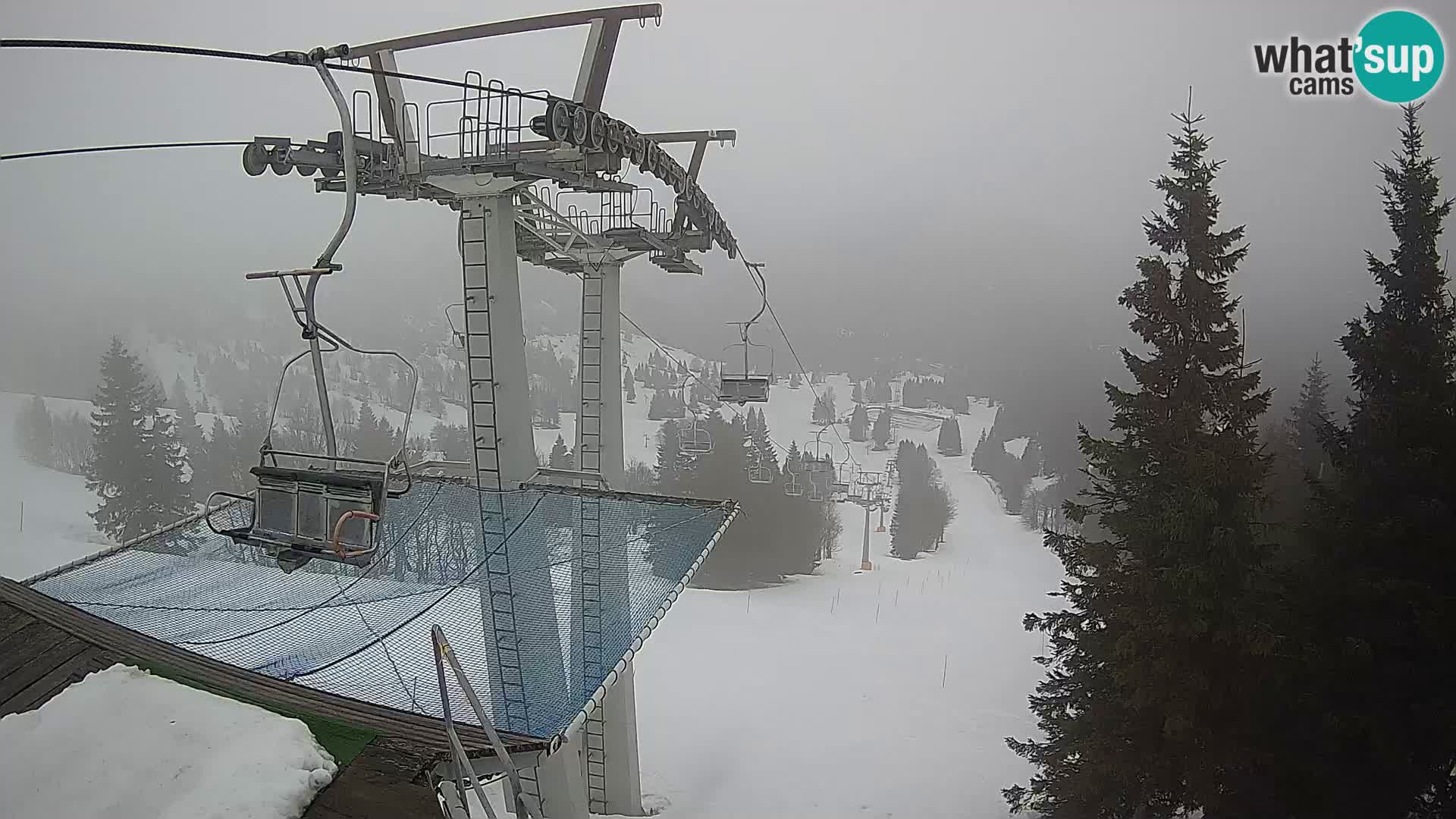 Web kamera Sorica Skijalište – Soriška Planina – Vrh Lajnar