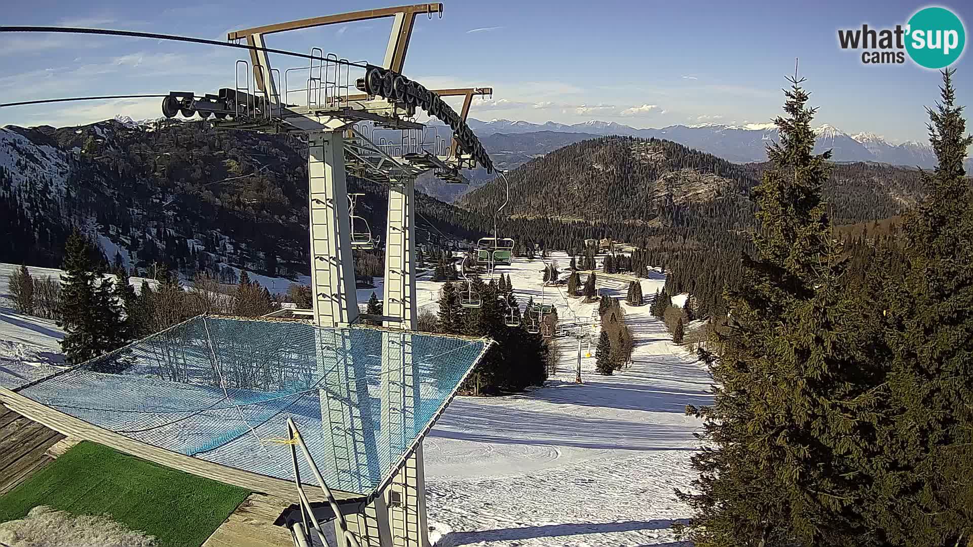 Camera en vivo Sorica Estacion esqui – Soriška Planina – Vrh Lajnar