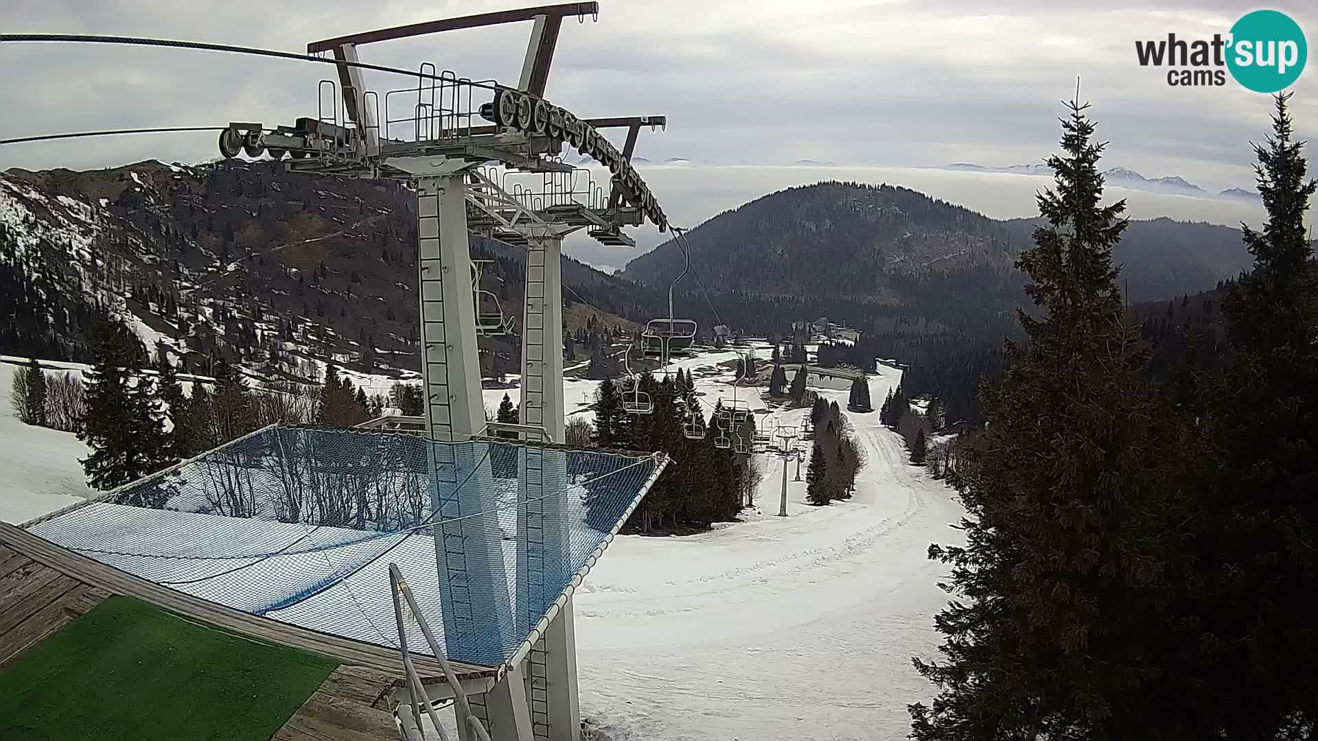 Livecam Sorica Ski resort – Soriška Planina – Vrh Lajnar