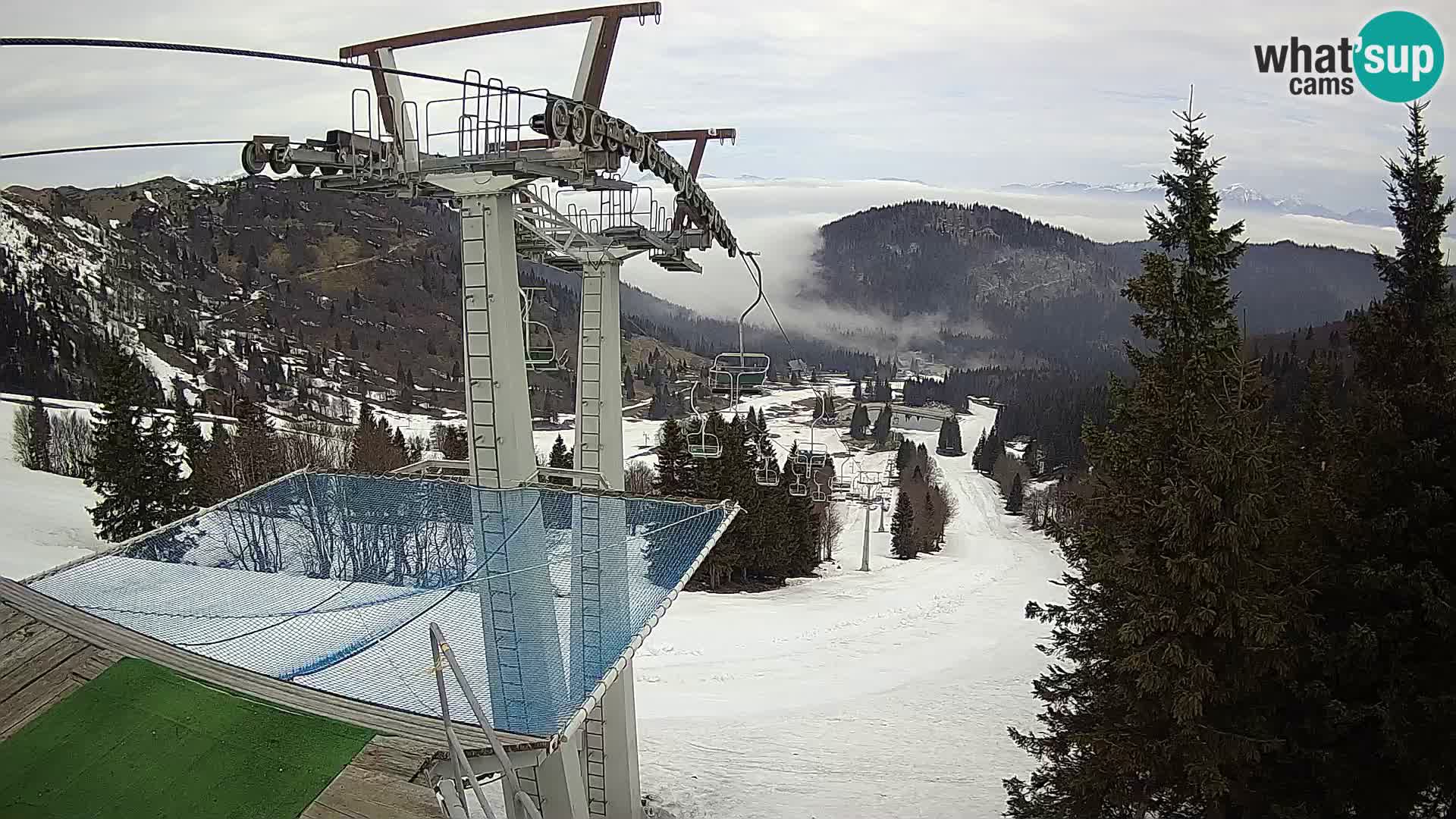 Livecam Sorica Ski resort – Soriška Planina – Vrh Lajnar