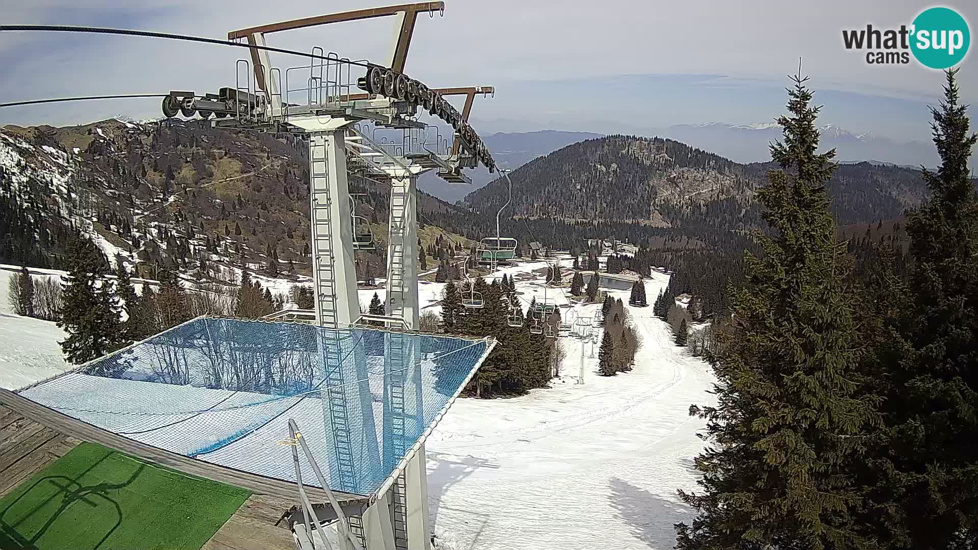 Live cam Sorica Skigebiet Krvavec – Soriška Planina – Vrh Lajnar