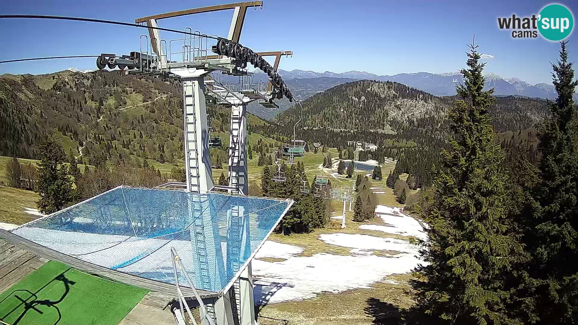 Live cam Sorica Skigebiet Krvavec – Soriška Planina – Vrh Lajnar