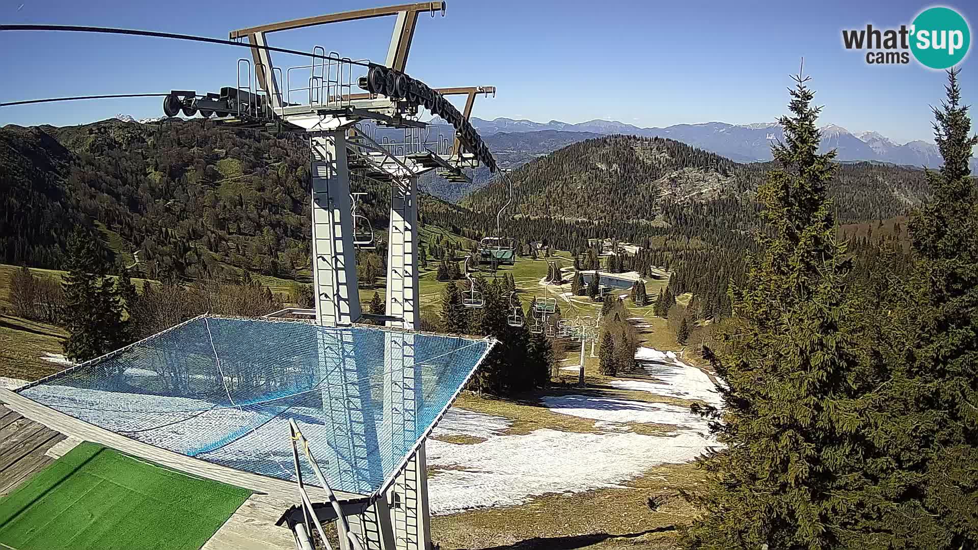 Web kamera Sorica Skijalište – Soriška Planina – Vrh Lajnar