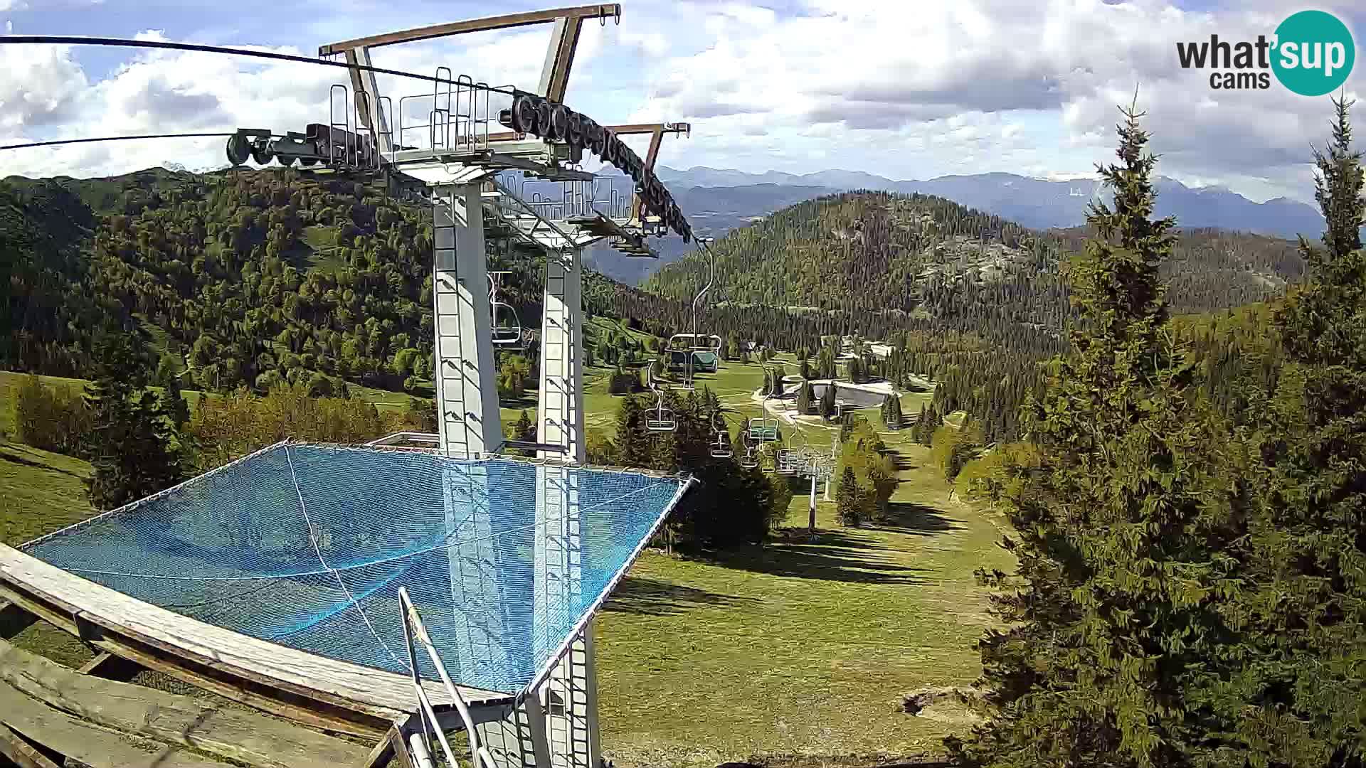 Live cam Sorica Skigebiet Krvavec – Soriška Planina – Vrh Lajnar