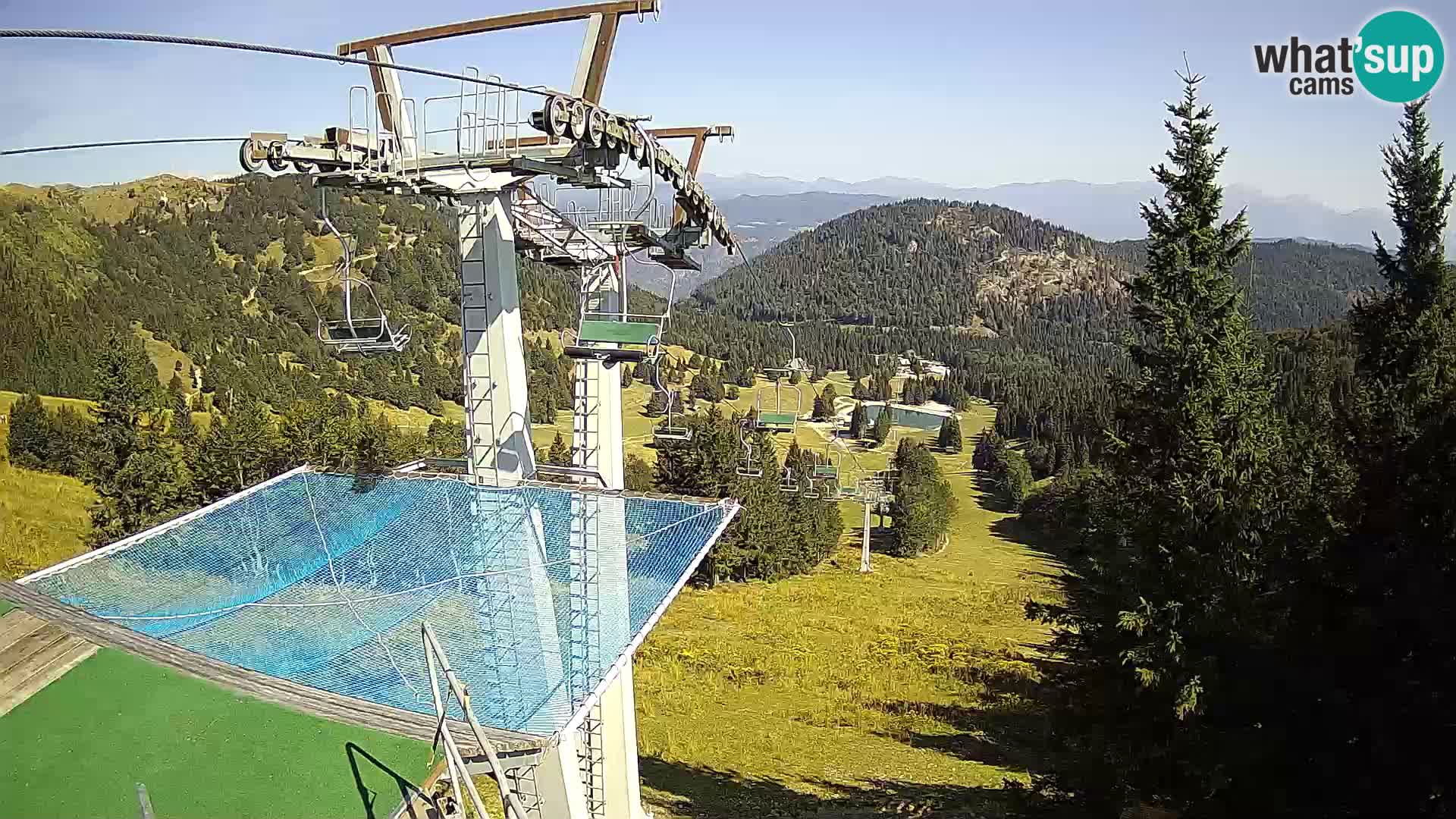 Web kamera Sorica Skijalište – Soriška Planina – Vrh Lajnar