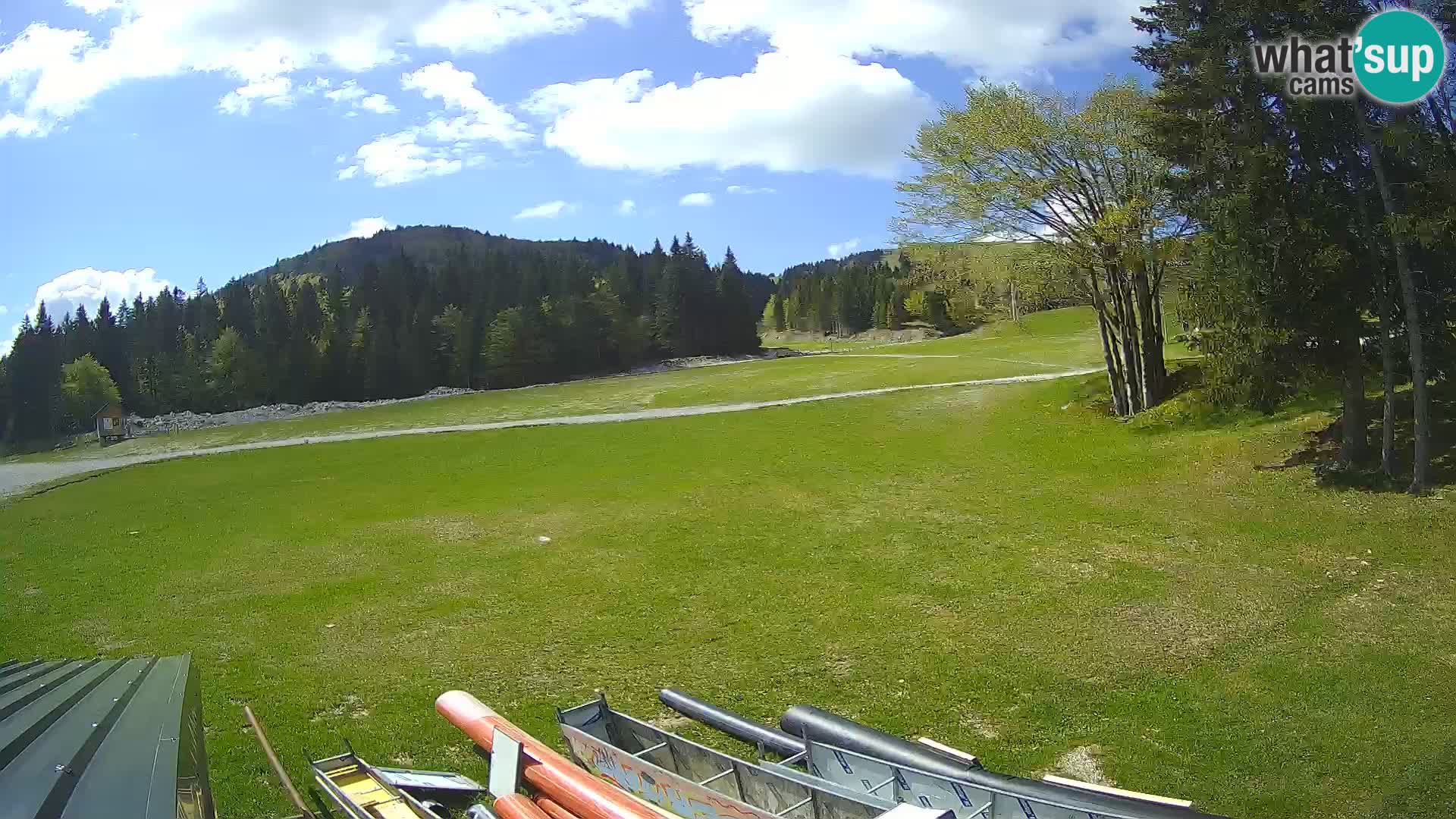 Soriška Planina – uspenjača Slatnik – Sorica Web Kamera