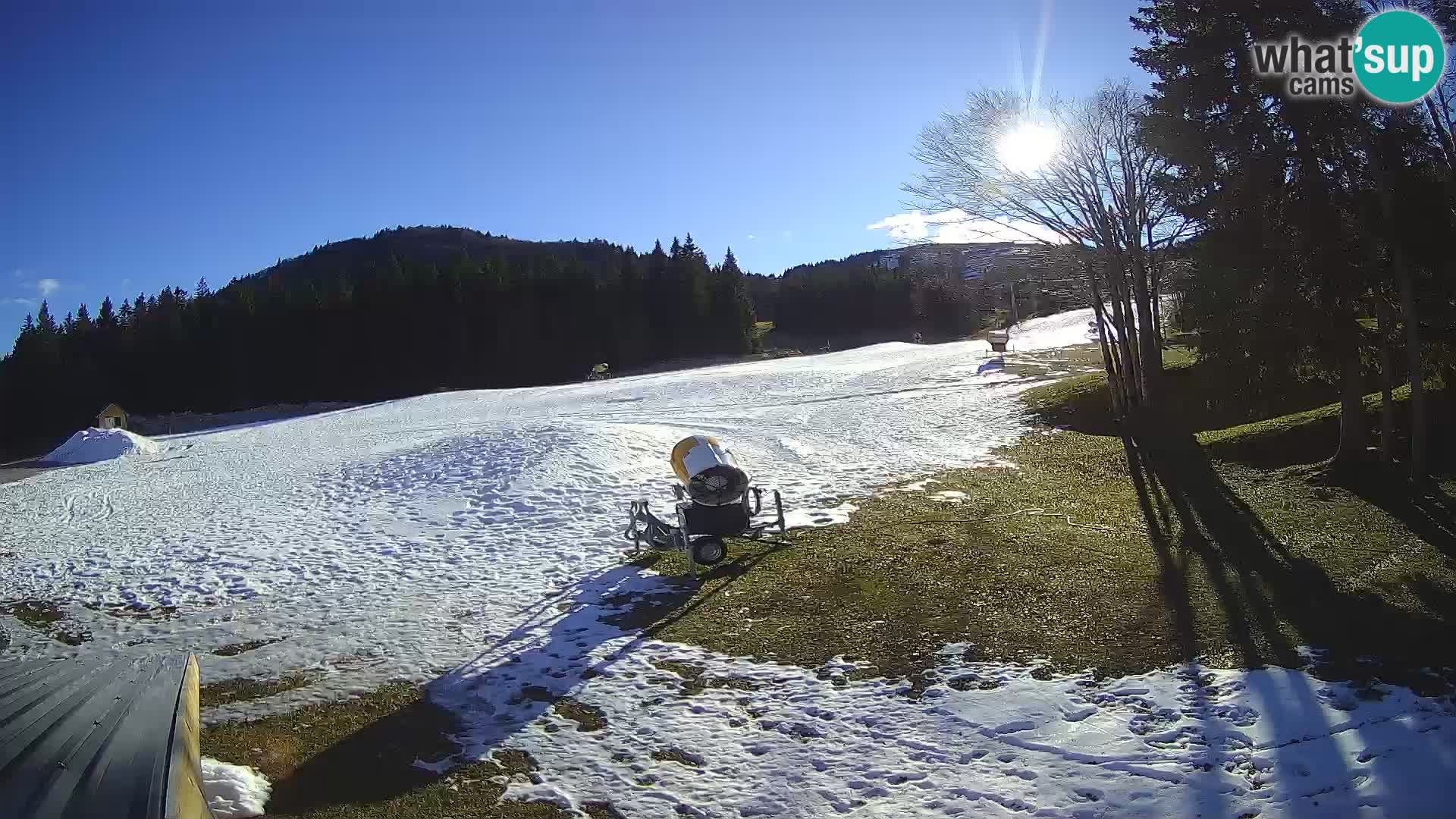 Webcam en vivo Estación de esquí de Sorica – Sorška planina – Eslovenia