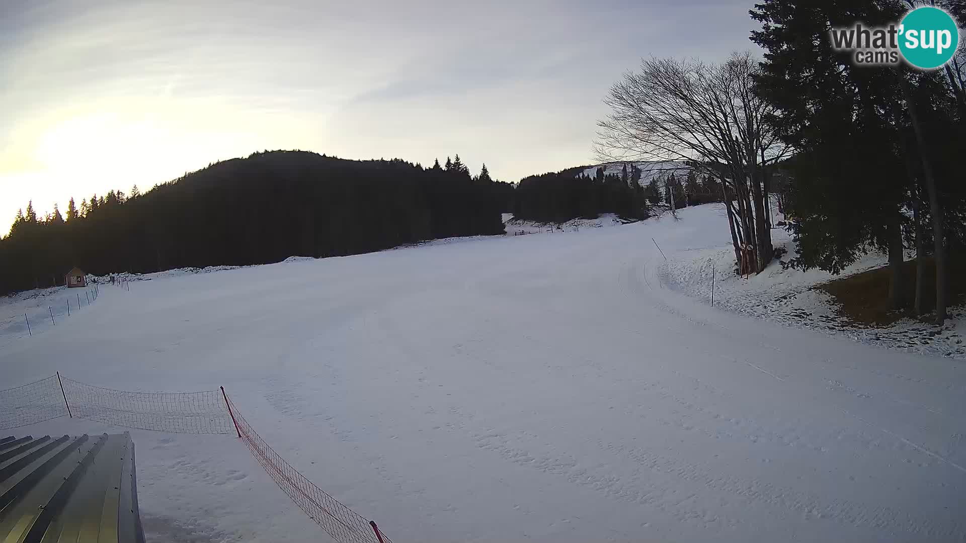 Webcam en vivo Estación de esquí de Sorica – Sorška planina – Eslovenia