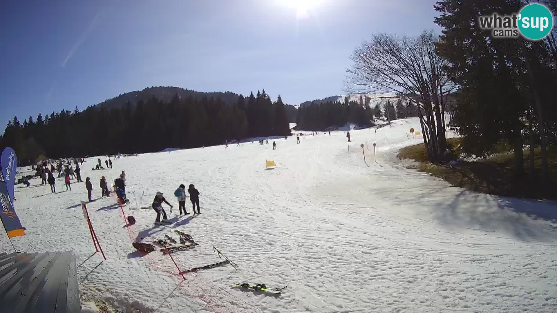 Webcam en vivo Estación de esquí de Sorica – Sorška planina – Eslovenia