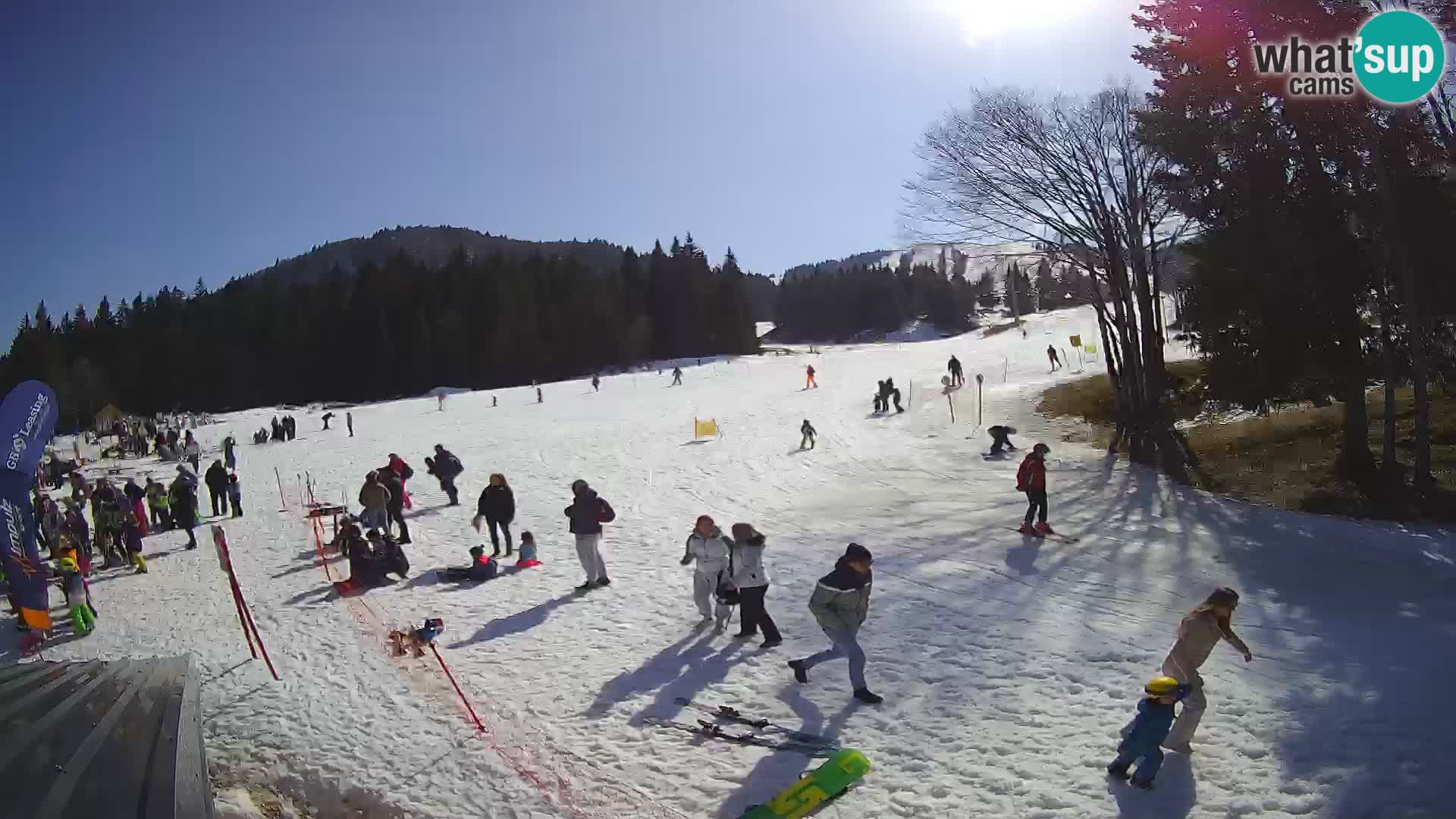 Webcam en direct station de ski de Sorica – Sorška planina – Slovénie