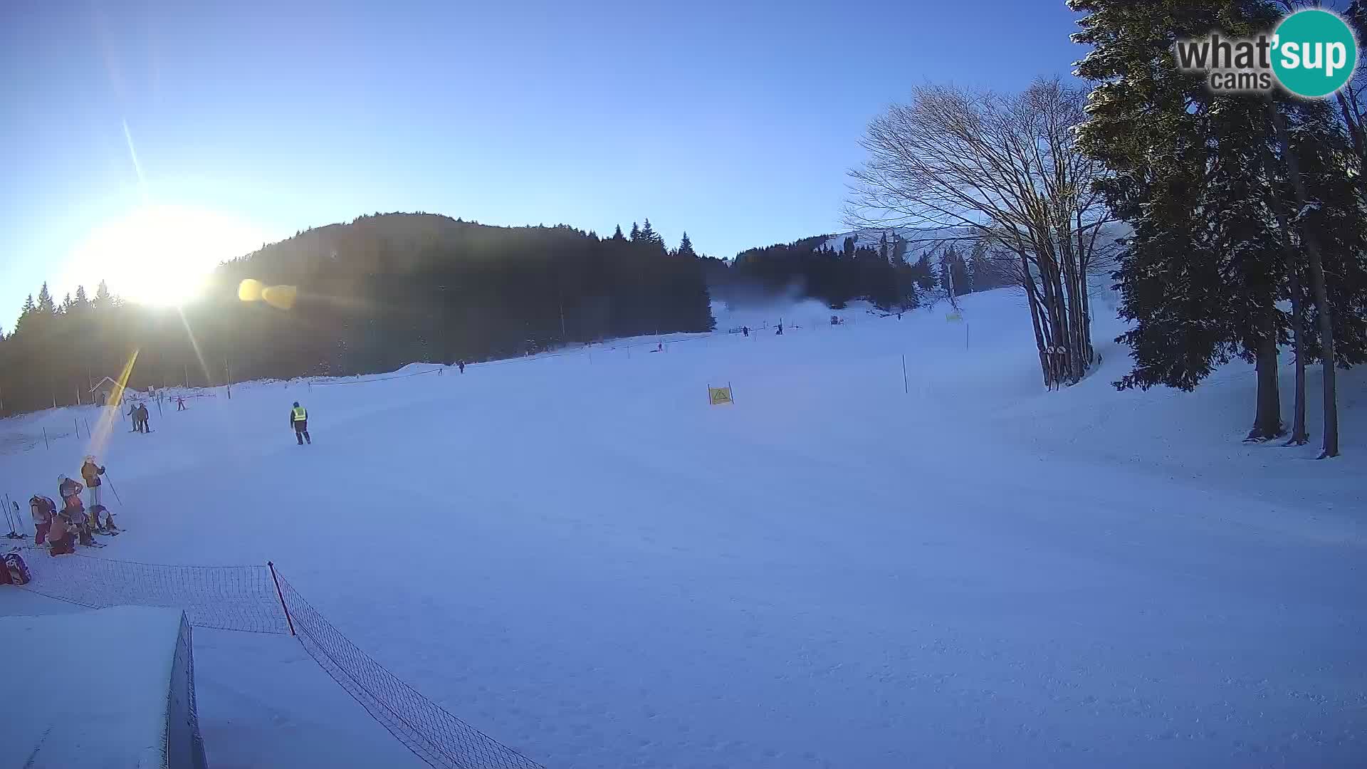 Webcam en vivo Estación de esquí de Sorica – Sorška planina – Eslovenia