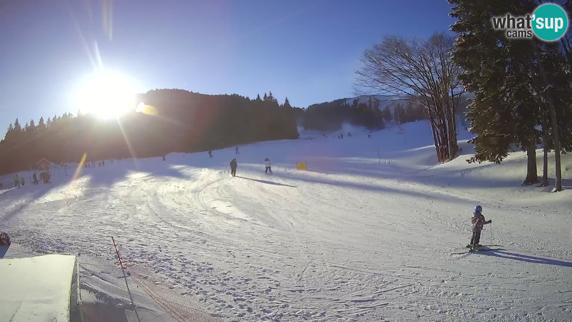 Webcam en direct station de ski de Sorica – Sorška planina – Slovénie