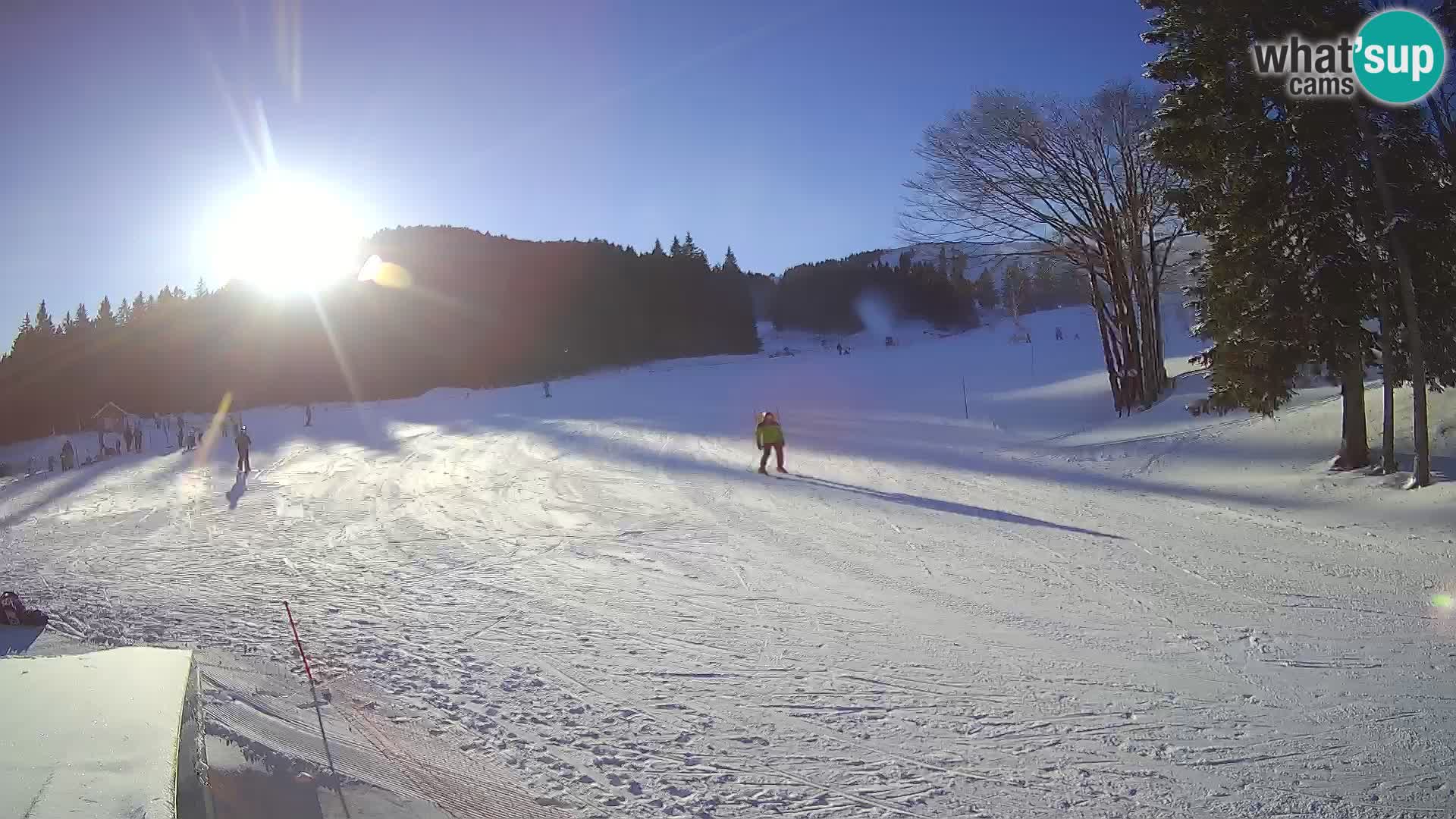 Webcam en direct station de ski de Sorica – Sorška planina – Slovénie