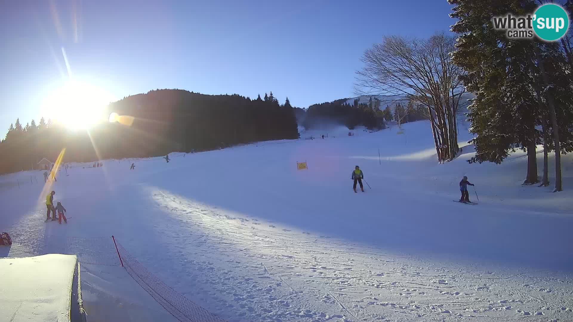 Webcam en direct station de ski de Sorica – Sorška planina – Slovénie