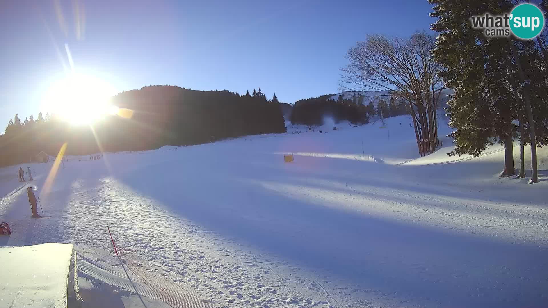 Webcam en direct station de ski de Sorica – Sorška planina – Slovénie