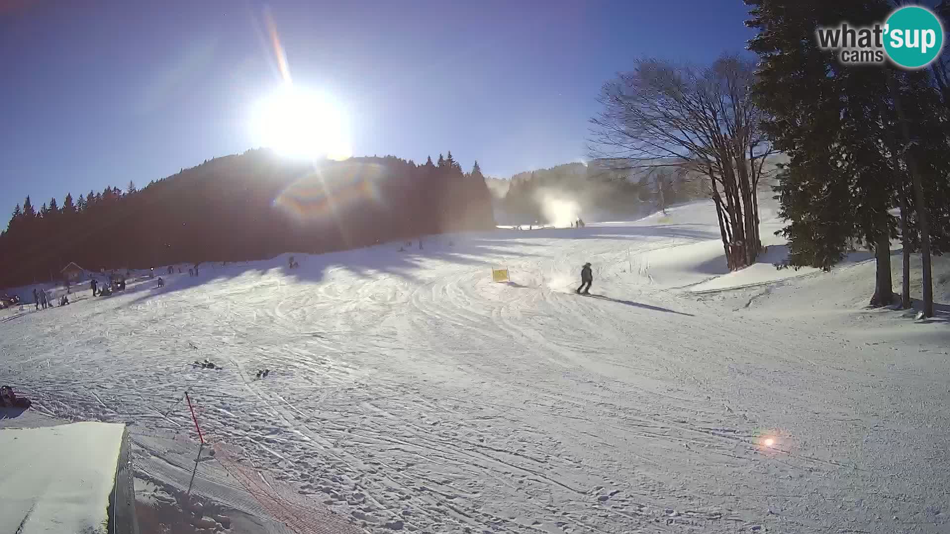 Webcam en direct station de ski de Sorica – Sorška planina – Slovénie