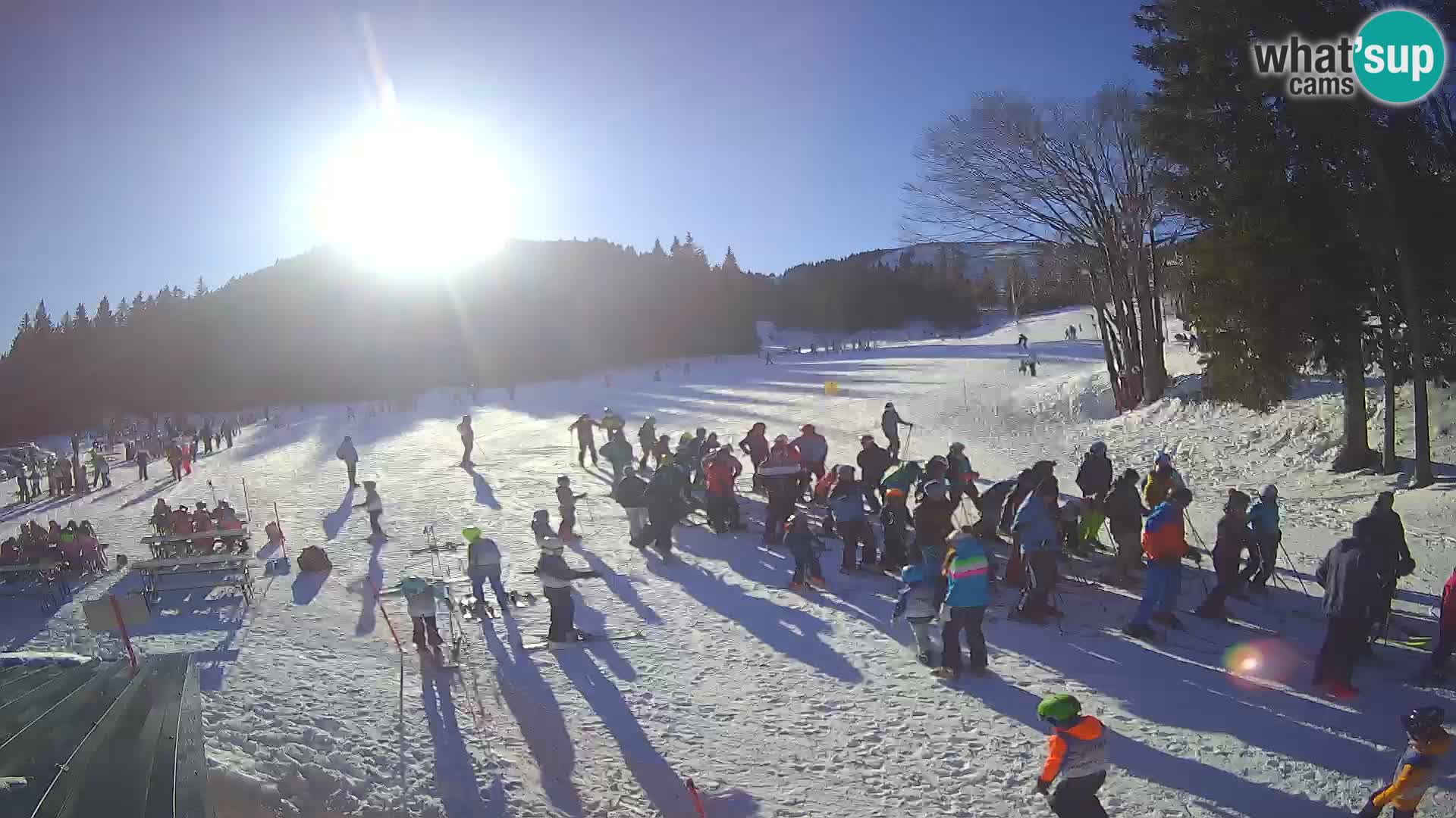 Webcam en direct station de ski de Sorica – Sorška planina – Slovénie