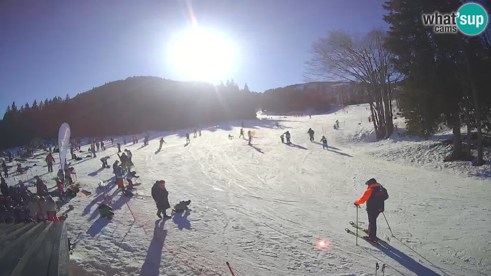 Webcam en direct station de ski de Sorica – Sorška planina – Slovénie