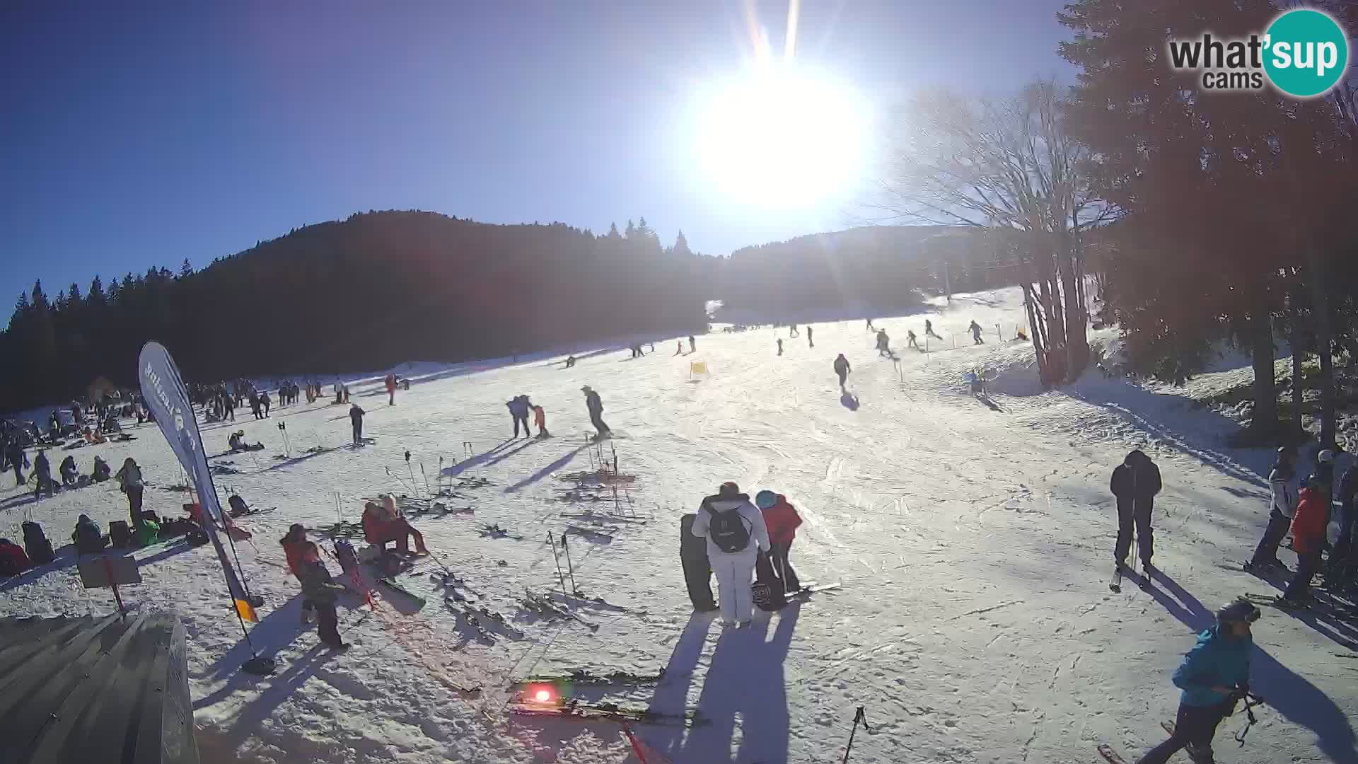 Webcam en direct station de ski de Sorica – Sorška planina – Slovénie