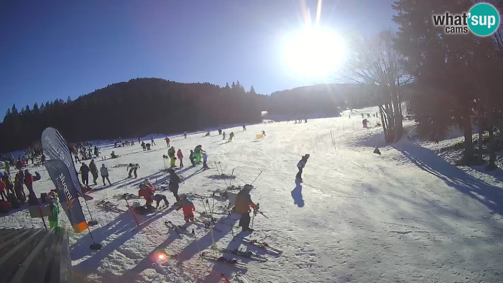 Webcam en direct station de ski de Sorica – Sorška planina – Slovénie