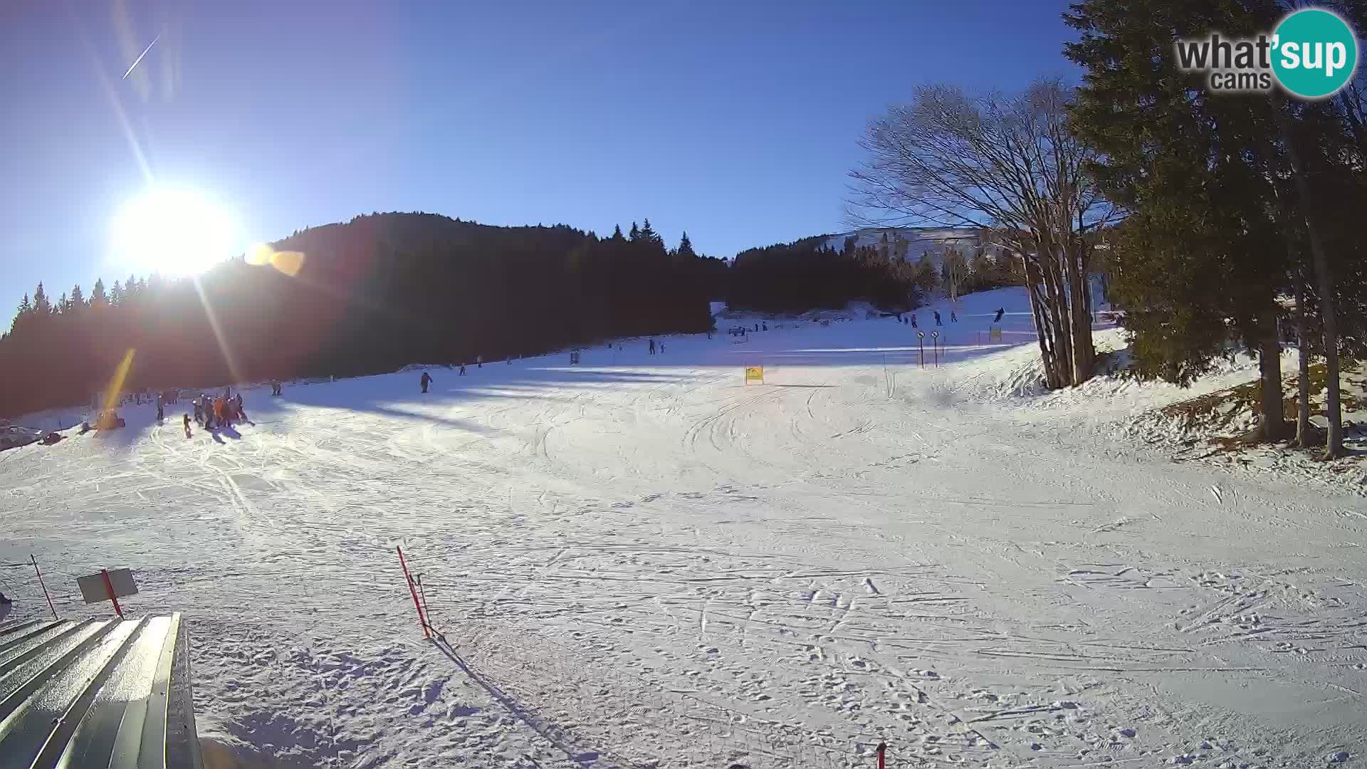 Webcam en vivo Estación de esquí de Sorica – Sorška planina – Eslovenia