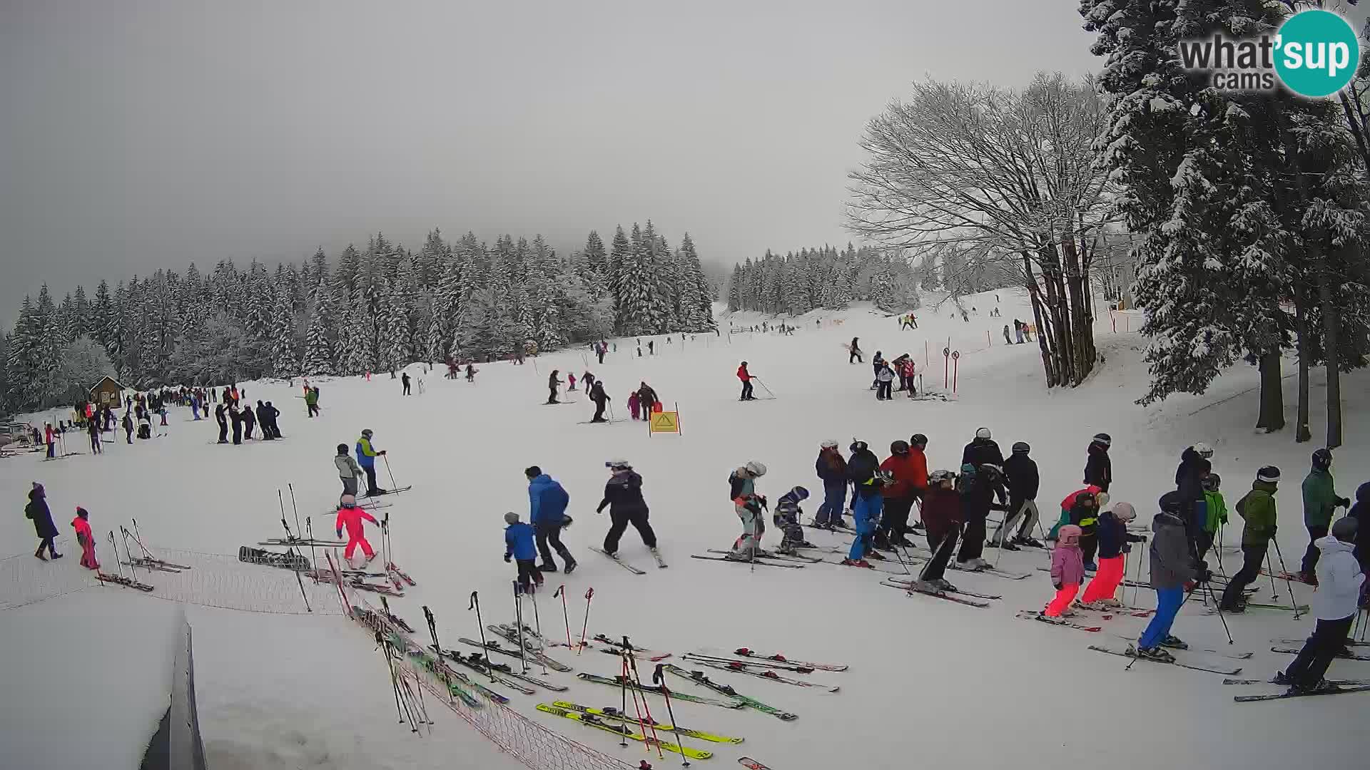 Webcam en direct station de ski de Sorica – Sorška planina – Slovénie