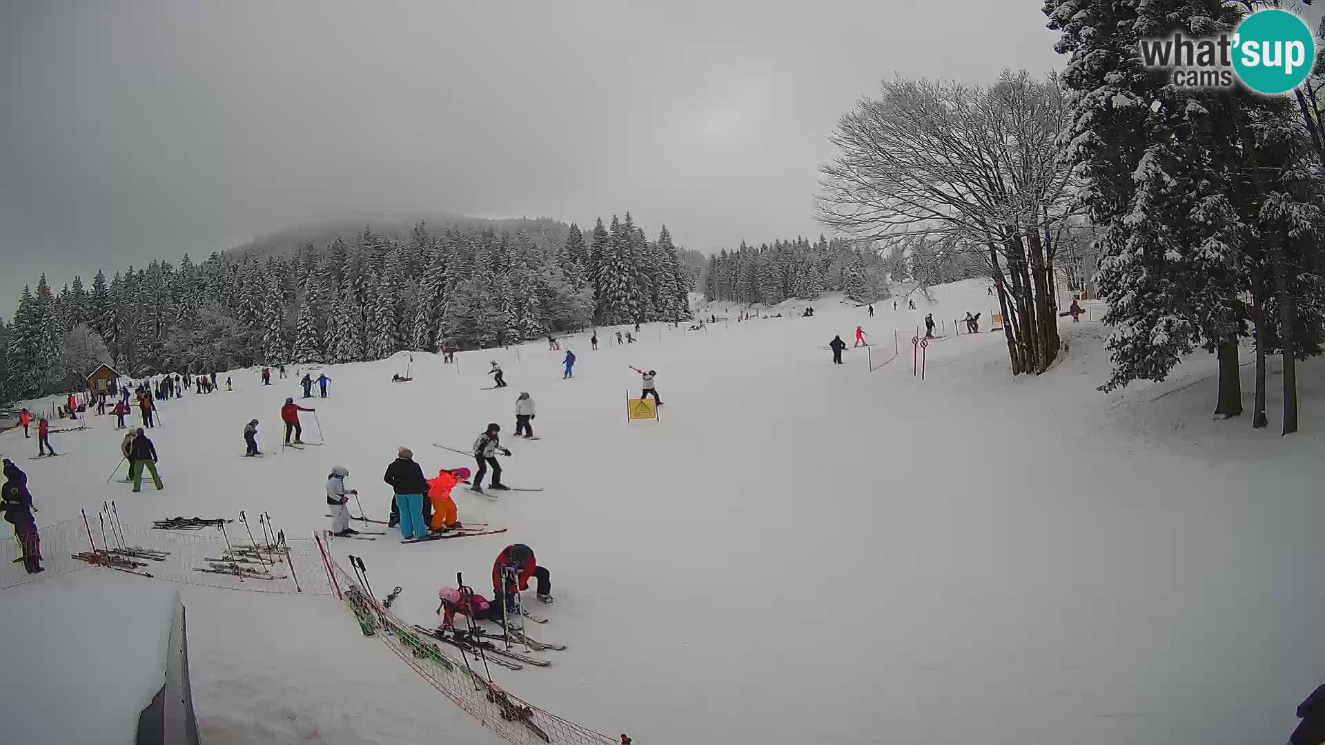 Webcam en direct station de ski de Sorica – Sorška planina – Slovénie